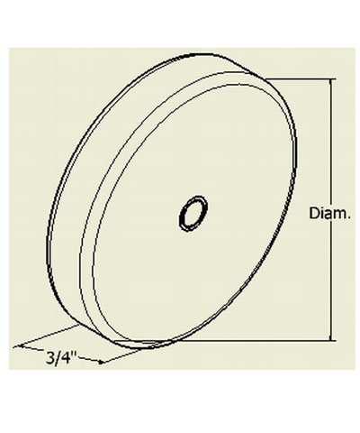 Round Shaped Lateral Knee Support Pads
