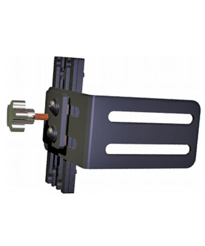 Single Knob and Quick Adjust Assembly for Mounting Hardware of Lateral Trunk Supports, Lateral Hip/Thigh Supports and Lateral Knee Supports