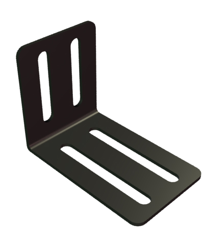 Pre-Configured Mounting Hardware for Lateral Trunk Supports, Lateral Hip/Thigh Supports and Lateral Knee Supports