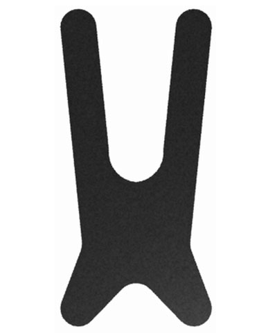 Stretch (Black Neoprene) Custom Anterior Trunk Support, Snap Closure