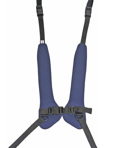 Stretch (Black Neoprene) "H"-Style Anterior Trunk Support