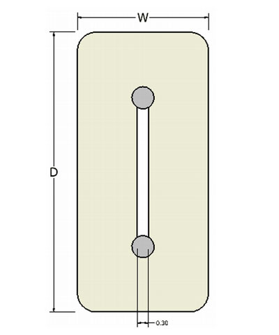 BioForm Padded Footplates Extender
