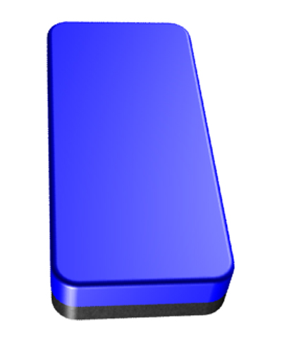 BioForm Footplate Pads, for 18" chair, pair