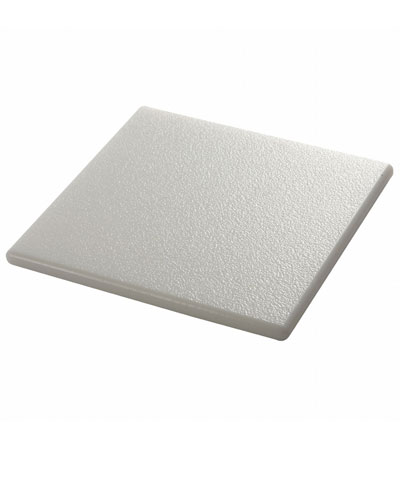 U.E.S.S., 3/8” White Sanalite, up to 24” x 24”