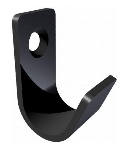 Stainless Steel 'J' and 'L' Hardware Mounting Components