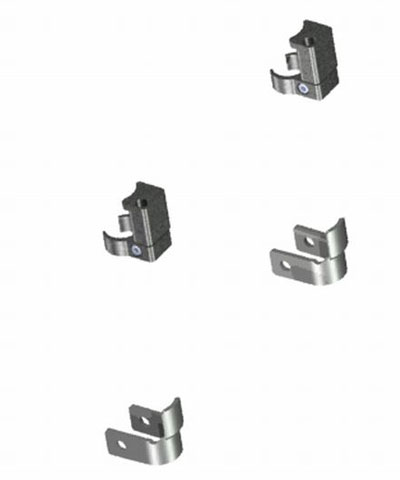 Quick Release Mounting Hardware for Solid Seats and Solid Backs
